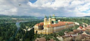 Melk Abbey Microsoft Flight Simulator