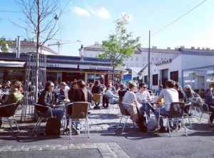 The Viennese enjoying Sunday cafes