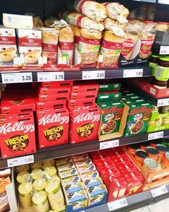 food prices increasing in Austria October 2021