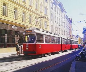 old tram Vienna Austria