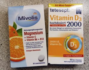 Vitamin D3 and Magnesium from DM Drogerie Austria
