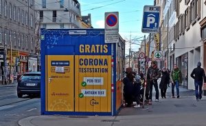 free Covid test site Vienna Austria