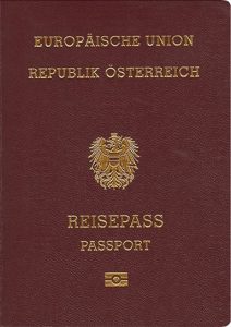 Austrian passport
