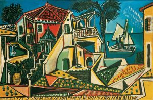 Mediterranean Landscape Pablo Picasso at The Albertina Museum in Vienna