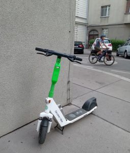E-scooter in Vienna Austria