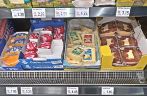 cost of cheese in Austria very high